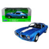 1972 Pontiac Firebird Trans AM син 1:(24-27) Welly