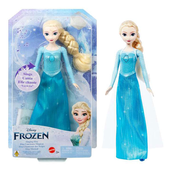 Singing Elsa Mattel Frozen HLW54/HLW55