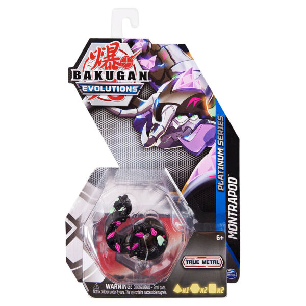 Darkus Montrapod Platinum Bakugan Evolutions 6063393/20138066