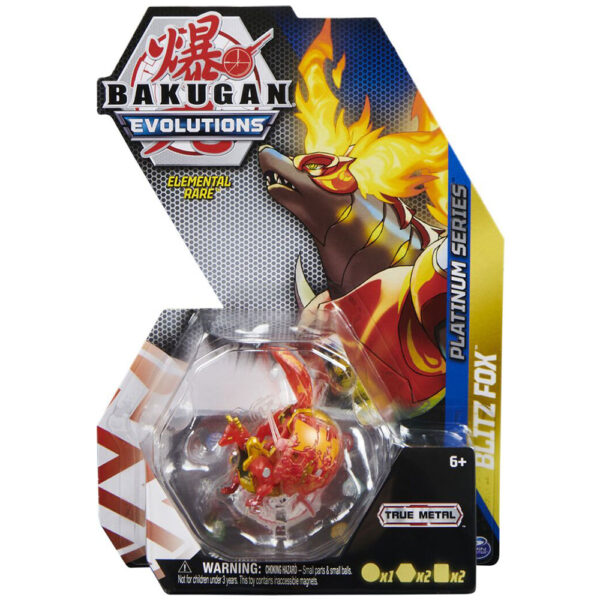 Pyrus Elemental Blitz Fox Platinum Bakugan Evolutions 20135945