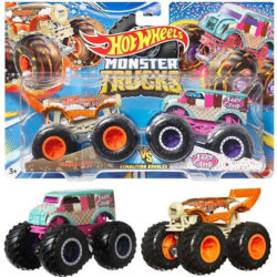 Carbonator XXL vs 1 Bad Scoop 1:64 Мonster Тrucks Hot Wheels FYJ64/HNX27