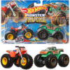 Tri-to Crush-Me vs Baja Buster 1:64 Мonster Тrucks Hot Wheels FYJ64/HLT66