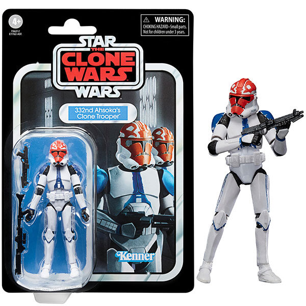 332nd Ahsoka's Clone Trooper- Star Wars: The Clone Wars Hasbro (Kenner) F5631/Е7763