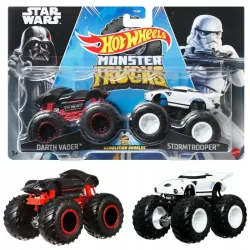 Darth Vader v/s Stormtrooper 1:64 Monster Trucks Hot Wheels FYJ64/HLT59