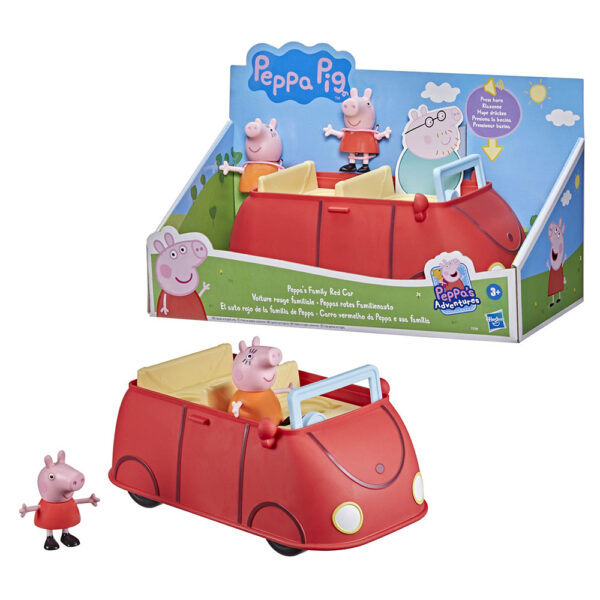 Семейната кола на Peppa Pig - Peppa's Family Red Car F2184