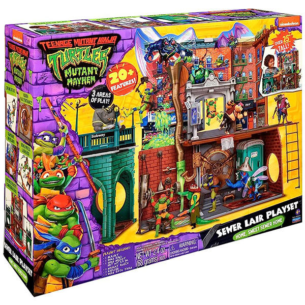 Sewer Lair Playset 83478 TMNT Mutant Mayhem