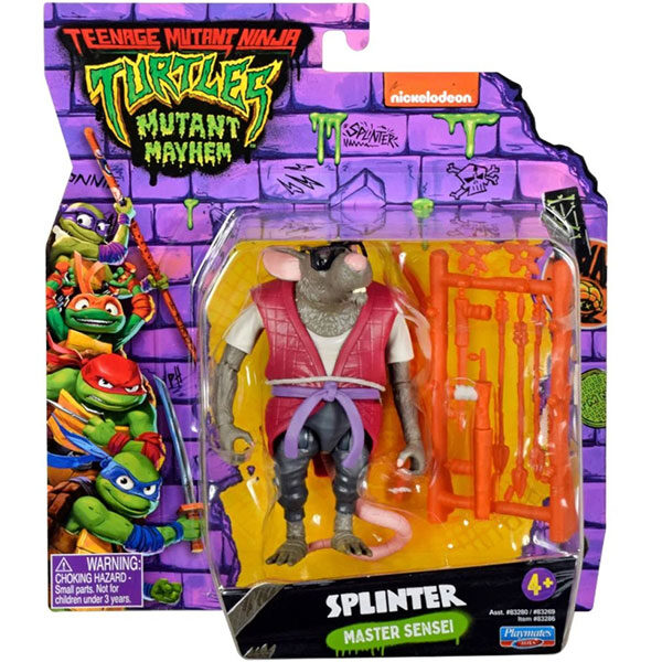 Splinter master sensei TMNT Mutant Mayhem 83269/83286