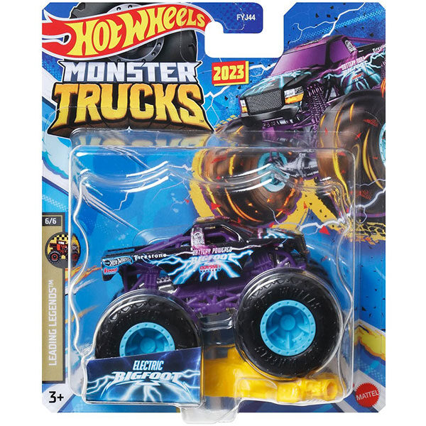 Electric Bigfoot 1:64 Monster Trucks Hot Wheels FYJ44/HLR90