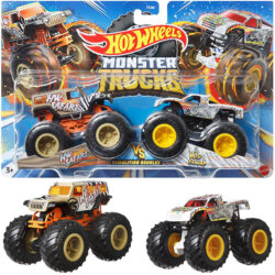 HW Safari vs Wild Streak 1:64 Monster Trucks Hot Wheels FYJ64/HNX26