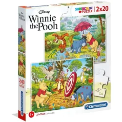 Пъзели 2x20 части Winnie the Pooh 24516 Clementoni