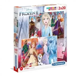 Пъзели 2x20 части Frozen II 24759 Clementoni