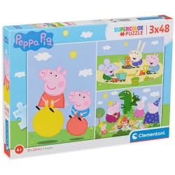 Пъзел 3x48 части Peppa Pig Clementoni 25263