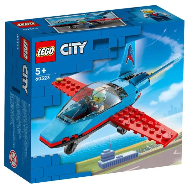 LEGO 60323 Каскадьорски самолет LEGO City Great Vehicles - Stunt Plane