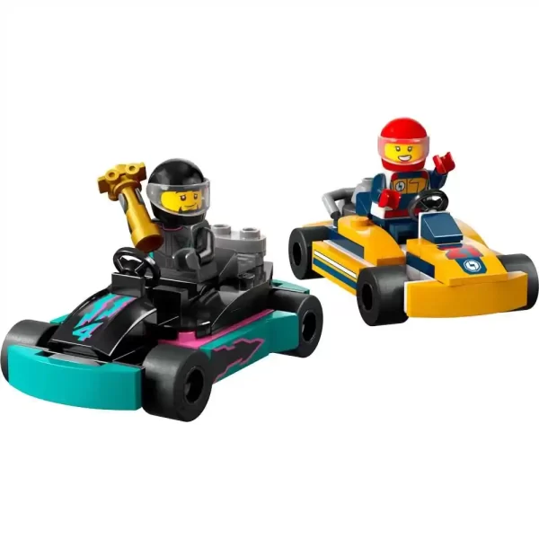 LEGO® City 60400 Go-karts and race drivers