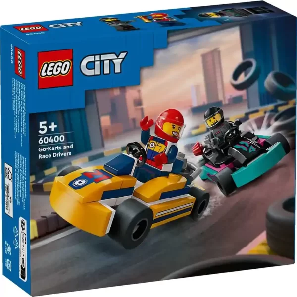 LEGO® City 60400 Go-karts and race drivers