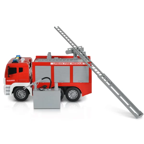 Пожарна 31см със струйник, помпа и стълби 1:12 Fire truck City Service Fleet WY850A