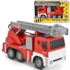 Пожарна 32см със стълба, платформа, струйник и помпа 1:12 Fire truck City Service Fleet WY851A