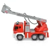 Пожарна 32см със стълба, платформа, струйник и помпа 1:12 Fire truck City Service Fleet WY851A