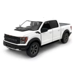 Ford F-150 Raptor (2022) WHITE 1:46 KiNSMART KT5436W