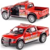 Ford F150 SVT Raptor SuperCrew 2013 FIRE RESCUE 1:46 KiNSMART KT5365WPR