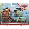 Race Team Mater with Headset & Race Team Fillmore with Headset 2-Pack Disney / Pixar Cars