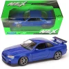 Nissan Skyline GT-R (R34) син 1:24 Welly 24108