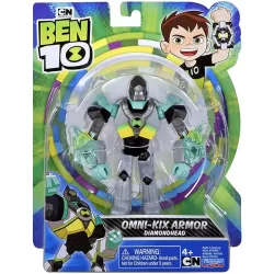 (Ben 10) Диамантена Глава с подобрена броня  Omni-KIX armor Diamondhead 76145