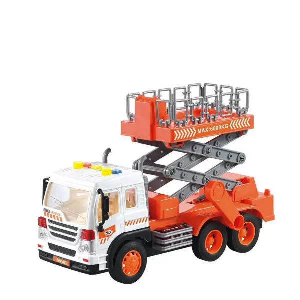 Камион с вишка 26см със звук City Service Wrecker 1:16 1704A199