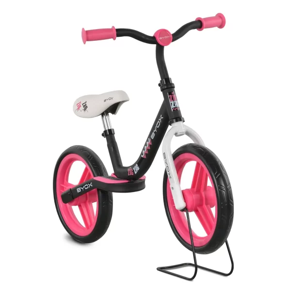 Zig-Zag PINK balance bike