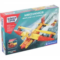 Seaplane and Hydroplane 130 елемента Clementoni MECHANICS 17371