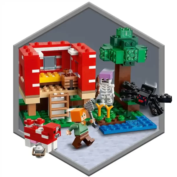 LEGO® Minecraft™ 21179 - The Mushroom House