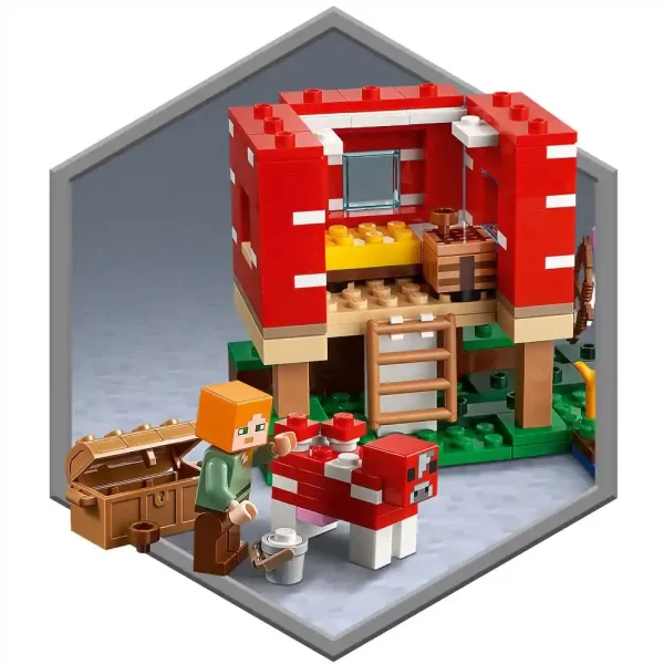 LEGO® Minecraft™ 21179 - The Mushroom House