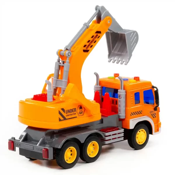 Багер със звуци и светлини Excavator Truck 86433