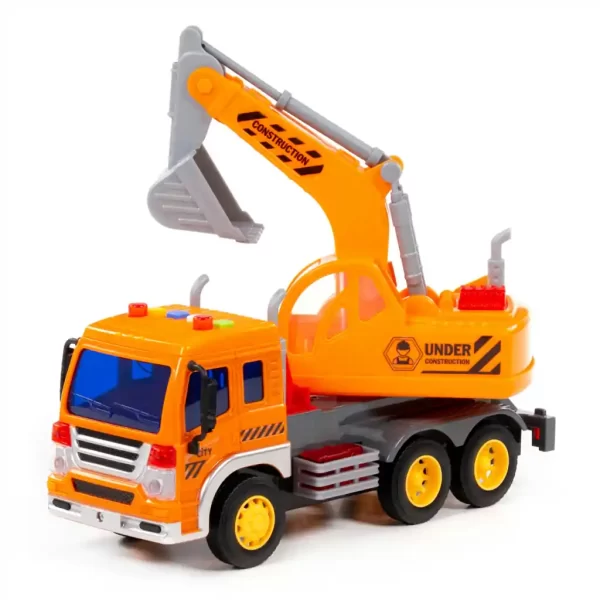 Багер със звуци и светлини Excavator Truck 86433