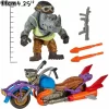 Rocksteady with Choper Cycle 83430/83447 TMNT Mutant Mayhem