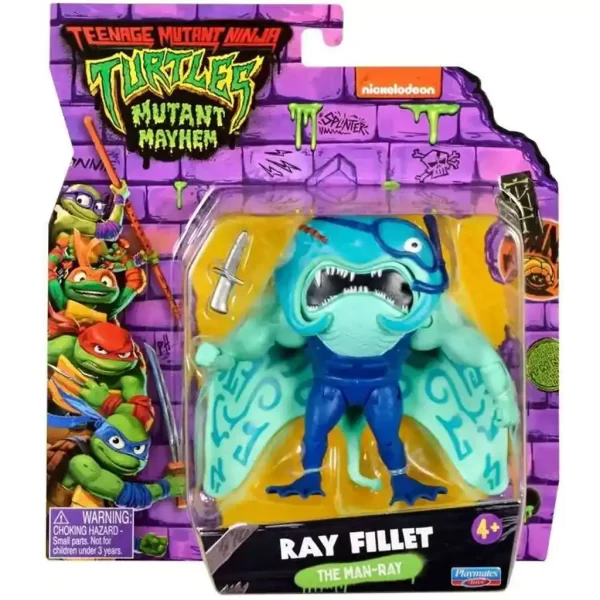 Ray Fillet - пълен хаос - TMNT Mutant Mayhem 83269/83308 Ray Fillet