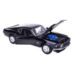 Ford Mustang Boss 429 черен 1969 Welly 1:24