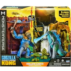 Hollow Earth Figures  & Diorama Set MonsterVerse GODZILLA x KONG 35292