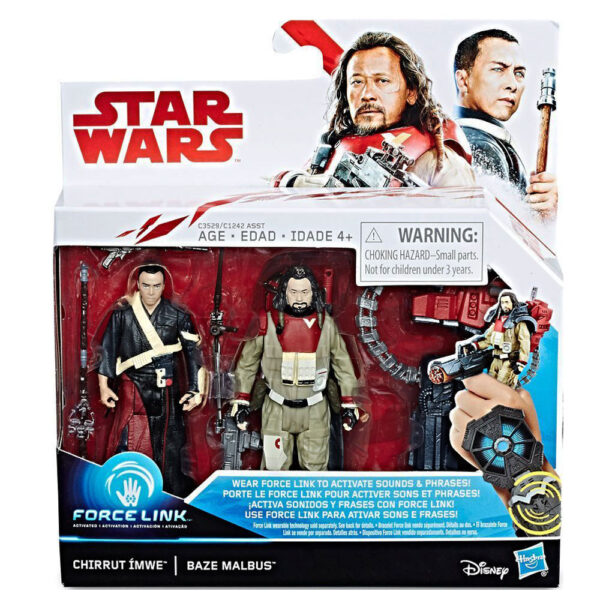 Chirrut Imwe and Baze Malbus Star Wars Force Link C1242