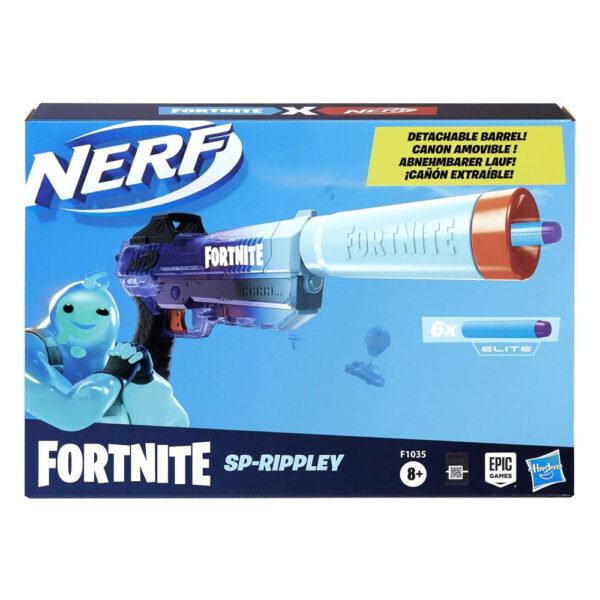 Nerf Fortnite SP-RIPPLEY бластер с 6 стрели F1035