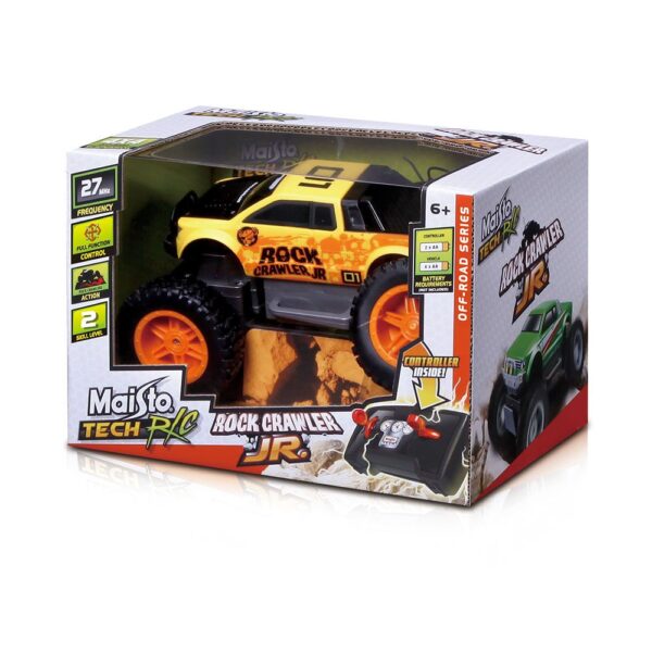 малък радио управляем Скален Катерач Maisto Tech R/C Rock Crawler Jr. 81162