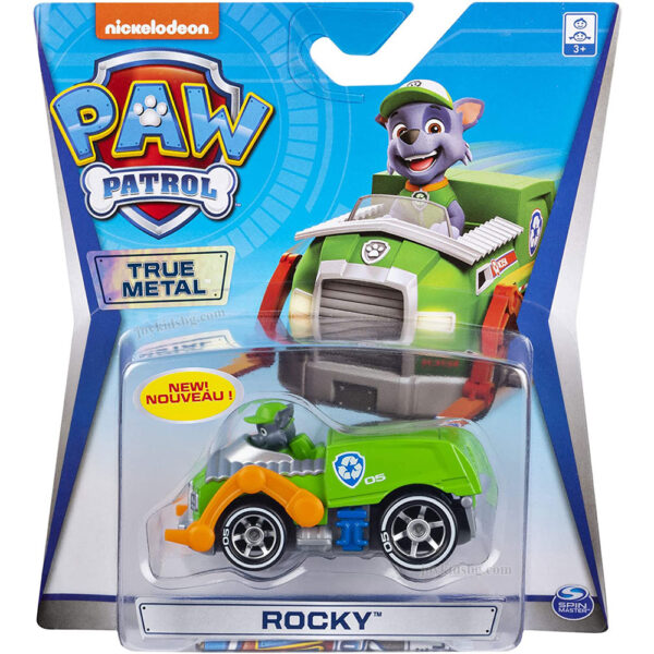 Роки с метална кола Paw Patrol Rocky True Metal 6053257