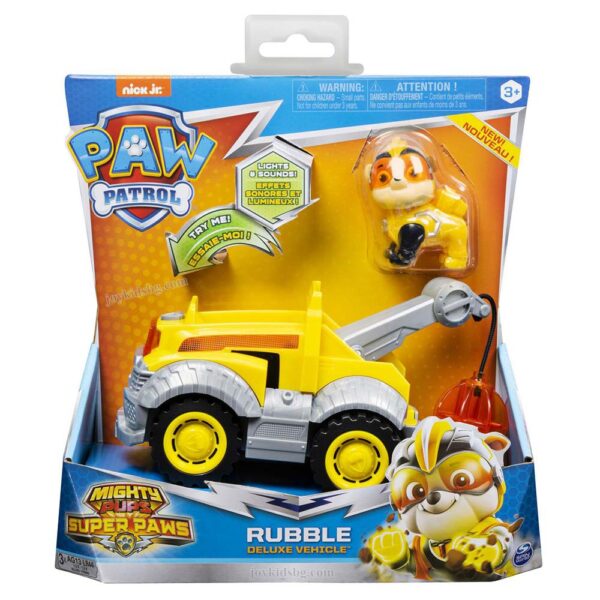 Paw Patrol Rubble Deluxe Vehicle 6053026