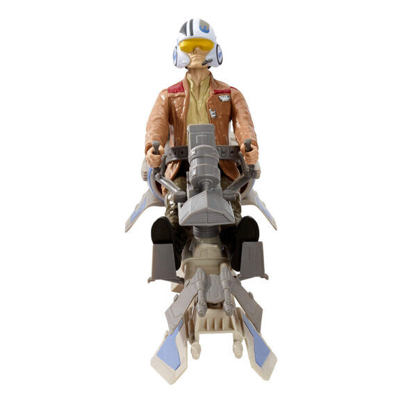 Speeder Bike & Poe Dameron 29см игрален комплект Star Wars B3918/B3917